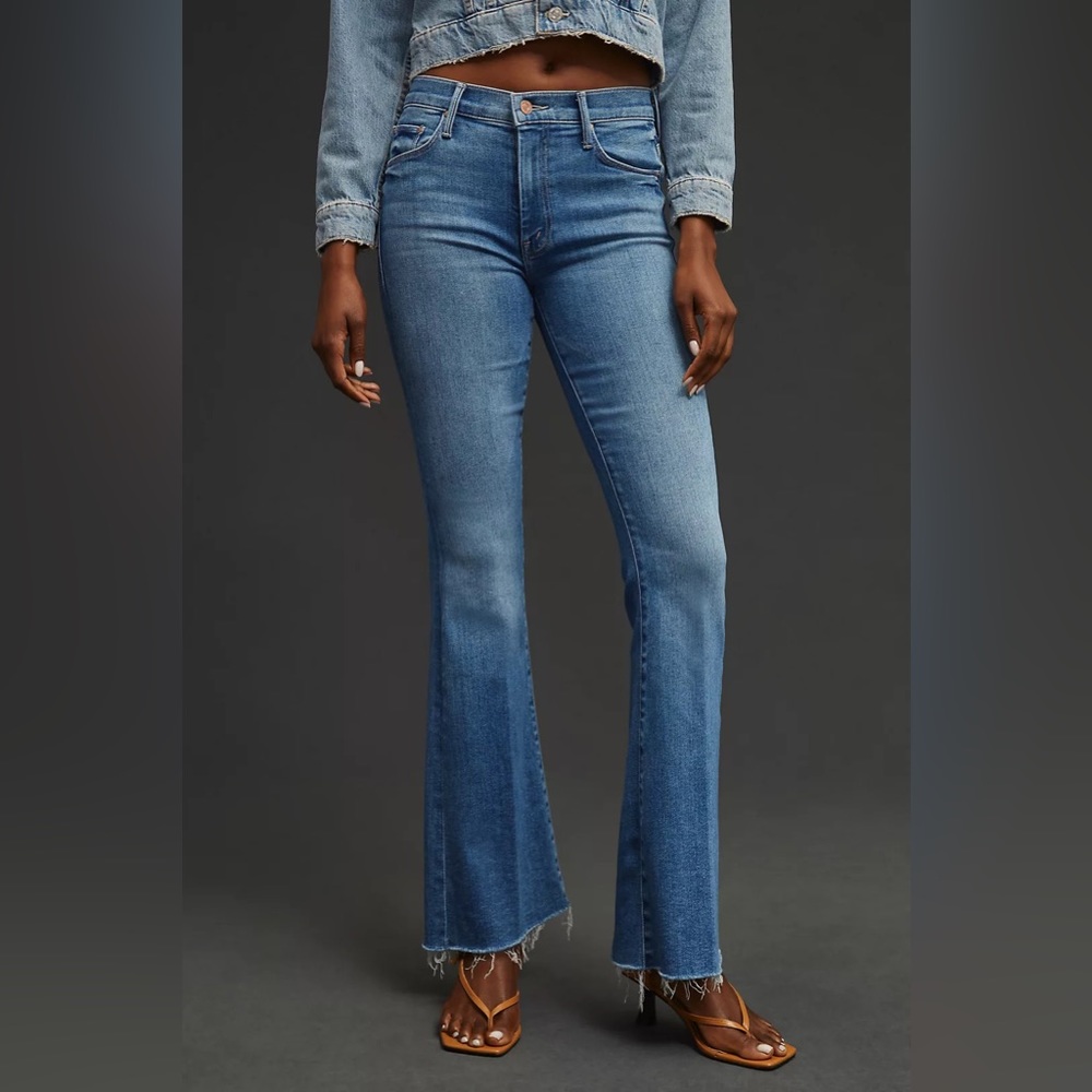 MOTHER The Weekender Fray Jeans size 28 NWT